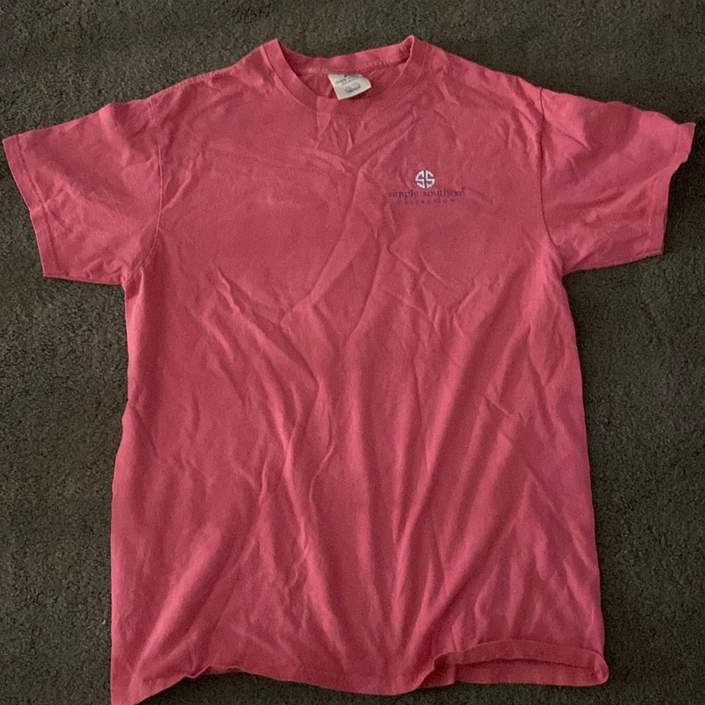 Red Size Medium Simply Southern T-Shirt